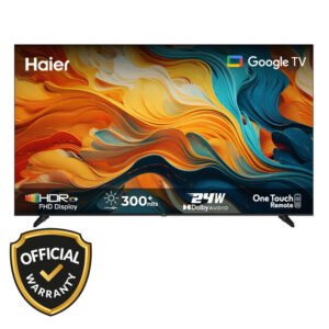 Haier 43 Inch FHD Bezel-Less Google TV (H43K85FFX)